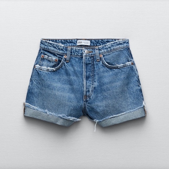 Zara denim shorts 1821/244/401 - Picture 1 of 9